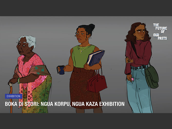 Ngua Korpu Ngua Kaza Exhibition
