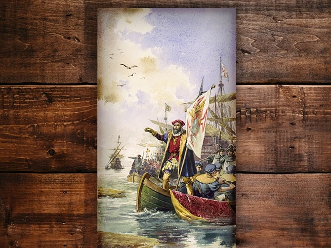 Vasco da Gama, the first European to reach India from Europe by sea