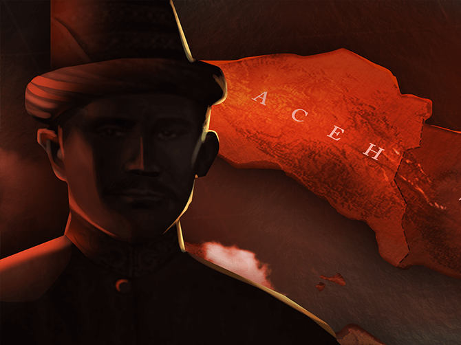 Aceh, previously under the Melaka Sultanate, declares independence