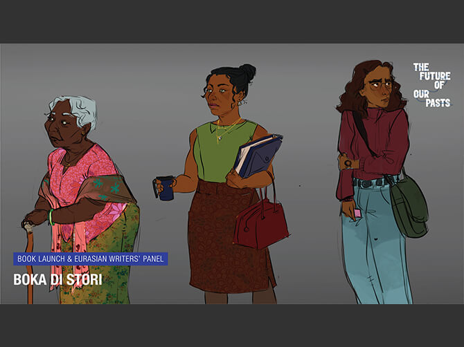 Boka di Stori Graphic Novel Book Launch and Eurasian Writers Panel